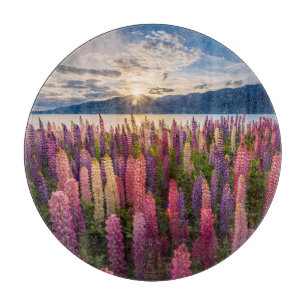 Blumen   Lupinen Neuseeland Schneidebrett
