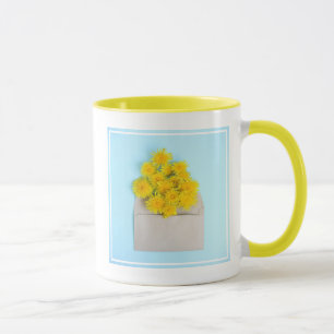 Blumen Lüster in Umschlag Tasse
