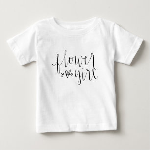 Blumen-Mädchen Baby T-shirt
