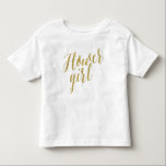 Blumen-Mädchen-Shirt Kleinkind T-shirt<br><div class="desc">Dieses stilvolle Shirt ist das perfekte Geschenk für das Blumenmädchen.



  



  


COM. 
  



  


 
  



  


COM</div>