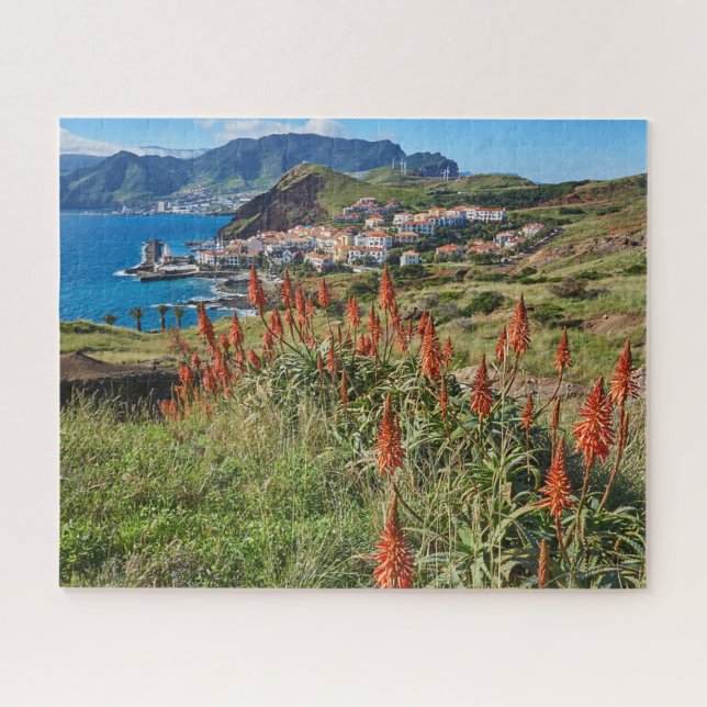Blumen | Madeira Island Portugal Puzzle (Horizontal)