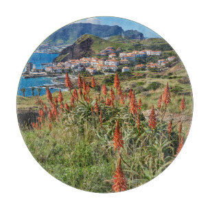 Blumen   Madeira Island Portugal Schneidebrett