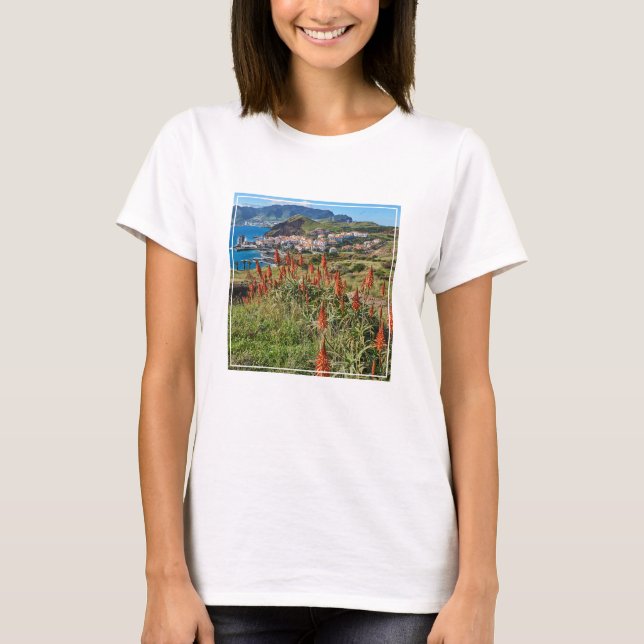 Blumen | Madeira Island Portugal T-Shirt (Vorderseite)