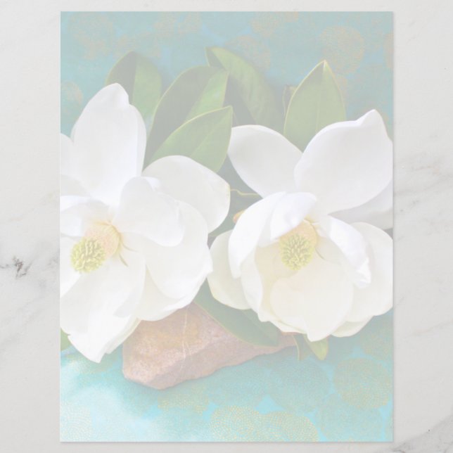 Blumen | Magnolische Blume (Vorderseite)