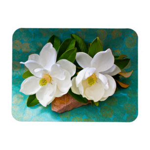 Blumen   Magnolische Blume Magnet