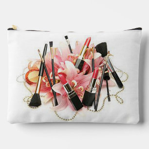 Blumen & Make-up Zubehörtasche