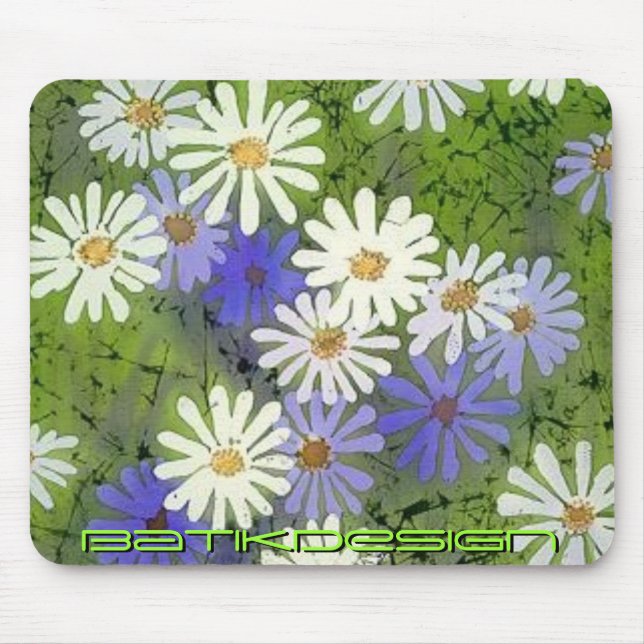 Blumen-Malereien Mousepad 15 (Vorne)