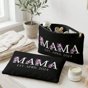 Blumen-Mama Neuer-Mutter-Text Zubehörtasche