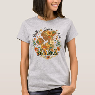 Blumen-Mama Retro-Ästhetik - Vintage T-Shirt