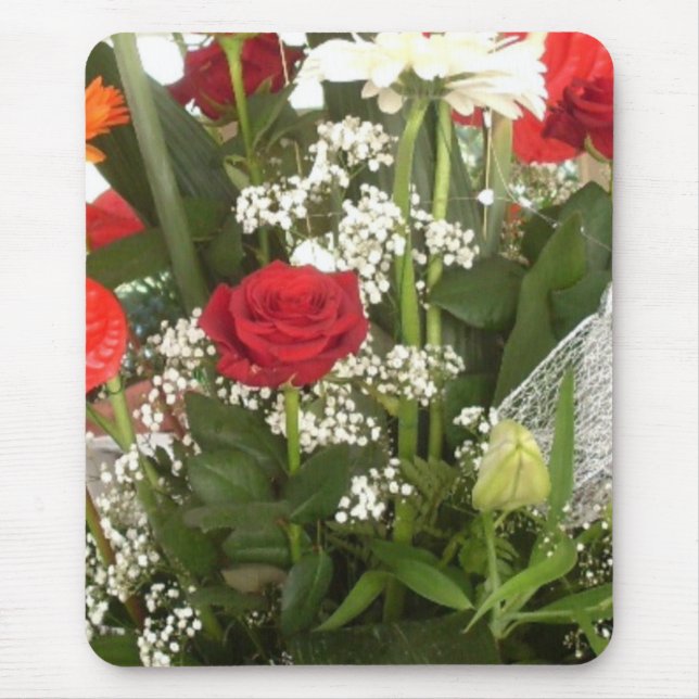 Blumen-Mausepad Mousepad (Vorne)