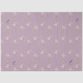 Blumen mauve Mel Mae Schmidt Stationery Seidenpapier