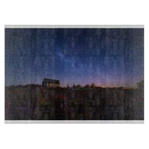 Blumen   Milchstraße Neuseeland Schneidebrett