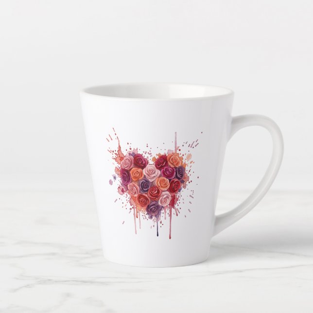 Blumen Milchtasse (Rechts)
