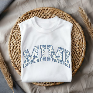 Blumen Mimi-Shirt, Geburtstagsgeschenk für Oma T-Shirt