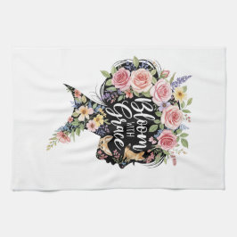 Blumen mit Grace Elegante florale Inspiration Kuns Geschirrtuch