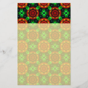 Blumen Modern Boho Elegant Abstraktes Muster #504 Briefpapier