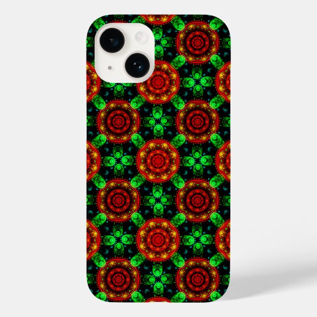 Blumen Modern Boho Elegant Abstraktes Muster #504 Case-Mate iPhone Hülle (Rückseite)