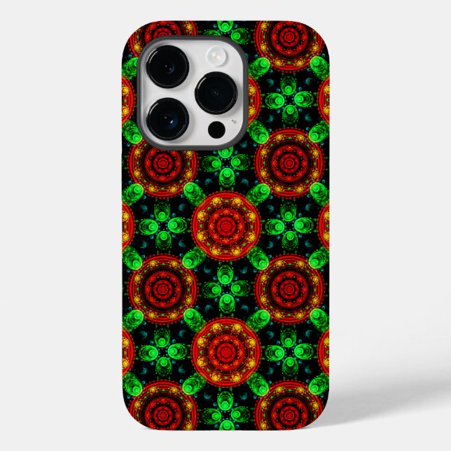 Blumen Modern Boho Elegant Abstraktes Muster #504 Case-Mate iPhone Hülle (Rückseite)