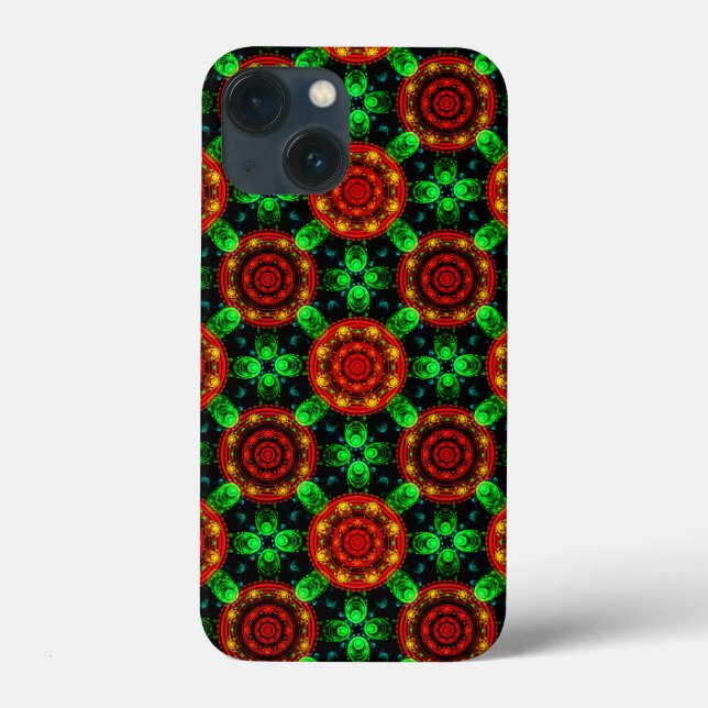 Blumen Modern Boho Elegant Abstraktes Muster #504 Case-Mate iPhone Hülle (Rückseite)