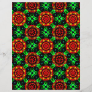 Blumen Modern Boho Elegant Abstraktes Muster #504 Flyer