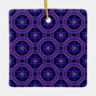 Blumen Modern Boho Elegant Abstraktes Muster #505 Keramikornament