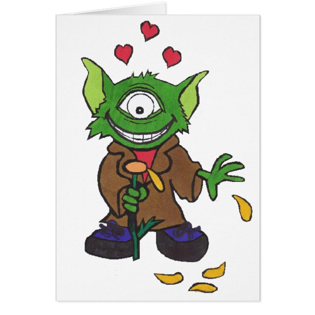 Blumen-Monsterkopie (Vorne)