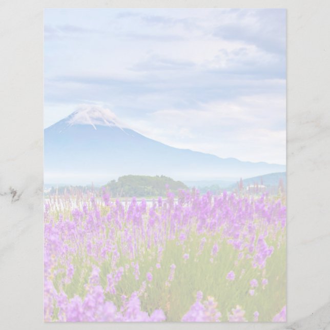 Blumen | Mount Fugi Japan (Vorderseite)