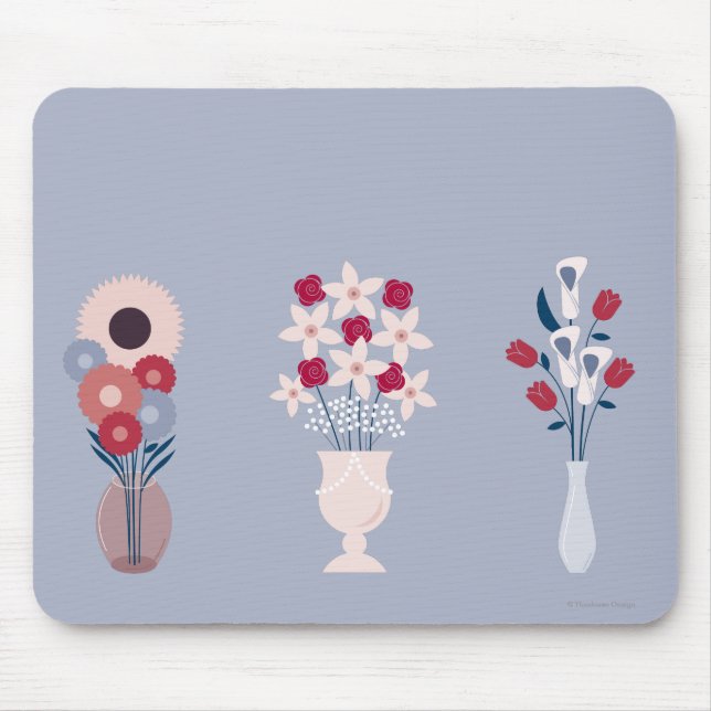 Blumen Mousepad (Vorne)