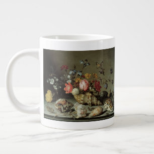 Blumen, Muscheln und Insekten Balthasar van der As Jumbo-Tasse