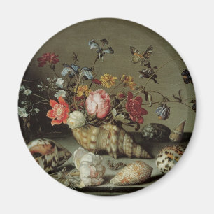 Blumen, Muscheln und Insekten Balthasar van der As Magnet