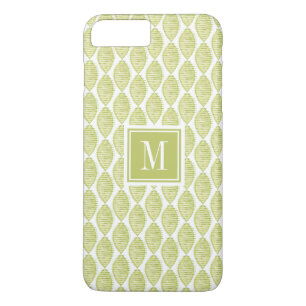 Blumen-Muster des Monogramm- Hygge Case-Mate iPhone Hülle