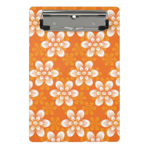 Blumen-Muster Mini Klemmbrett