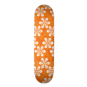Blumen-Muster Skateboard