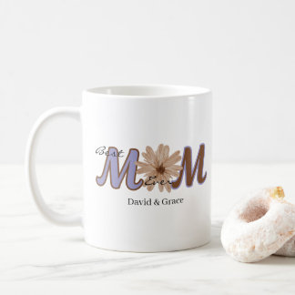 Blumen-MUTTER Benutzerdefinierter Name Elegantes S Kaffeetasse