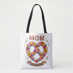 Blumen-Mutter-Herz-Shirt   Farbige MOM Design   Fl