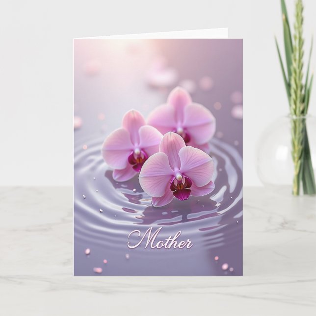 Blumen-Mutter-Liebe-Tag-Karte Karte (Vorderseite)