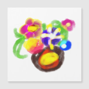Blumen Muttertag Magnetkarte