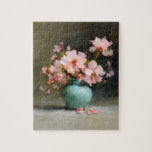 Blumen nach Einbruch der Dämmerung Malerisches f Puzzle
