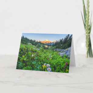 Blumen   Nationalpark Rainier Karte