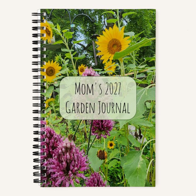 Blumen Notizbuch (Vorderseite)