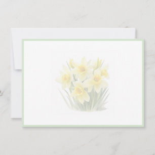 Blumen-Notizkarte Mitteilungskarte