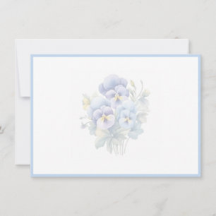 Blumen-Notizkarte Mitteilungskarte
