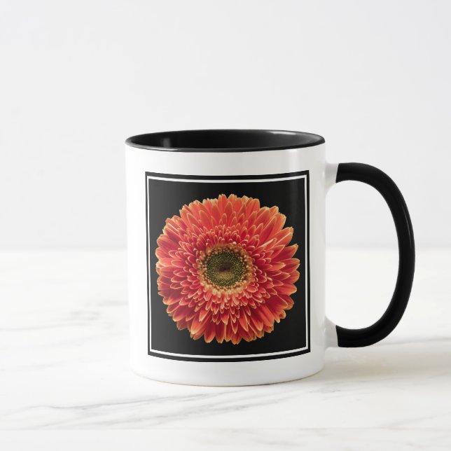 Blumen | Orange Gerbera Daisy Tasse (Rechts)