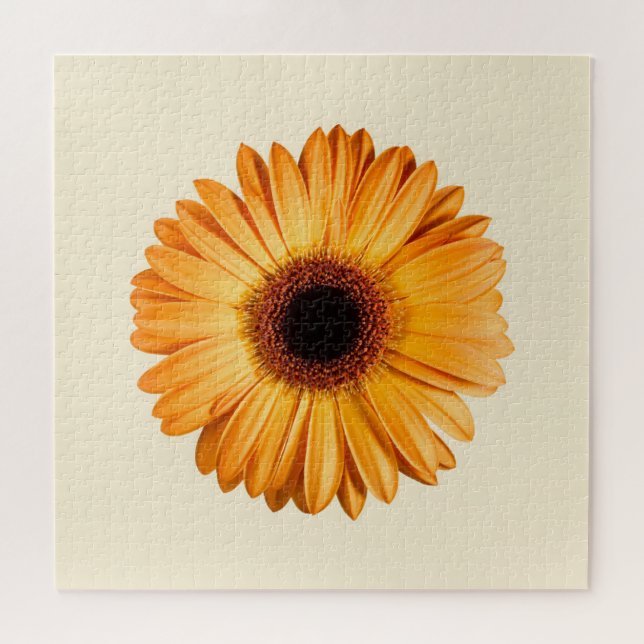 Blumen | Orange Gerbera Puzzle (Horizontal)