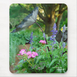 Blumen-Pelargonien Mousepad