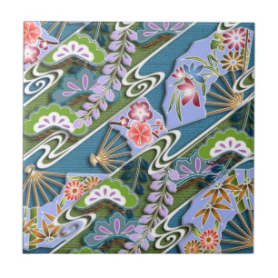 Blumen, Pflanzen und Fans Fliese