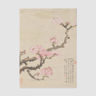 Blumen Pl. 02 von Liang Yuwei Seidenpapier