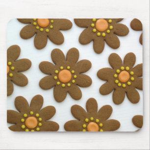 Blumen-Plätzchen Mousepad
