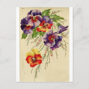 Blumen Postkarte