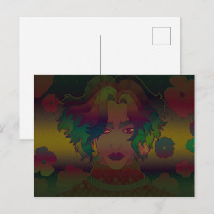 Blumen Postkarte